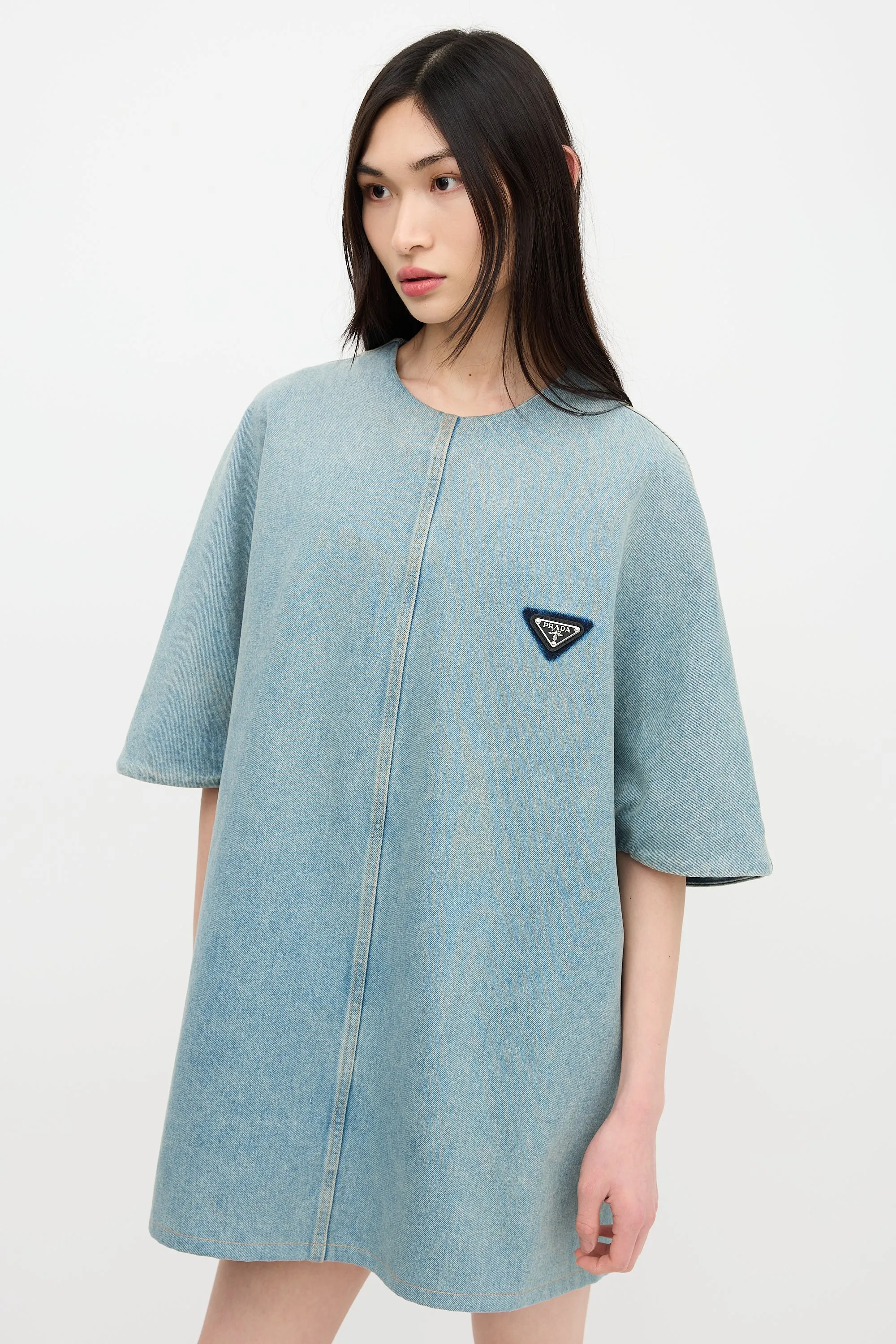2021 Denim Short Sleeve Dress
