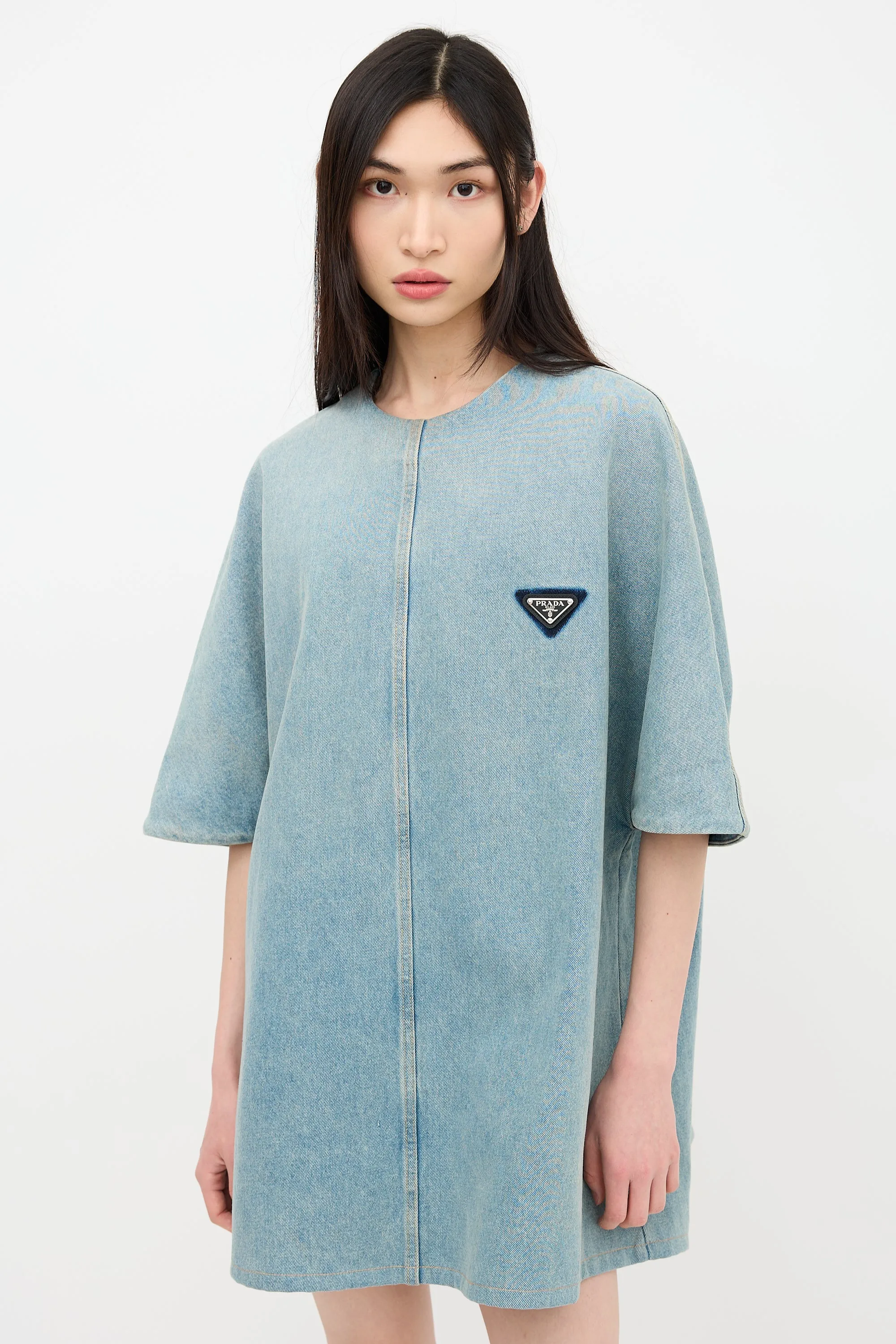 2021 Denim Short Sleeve Dress