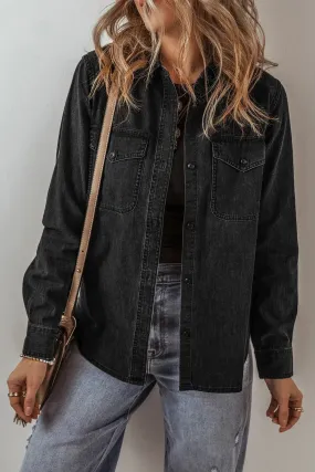 Button Up - Long Sleeve - Denim Jacket