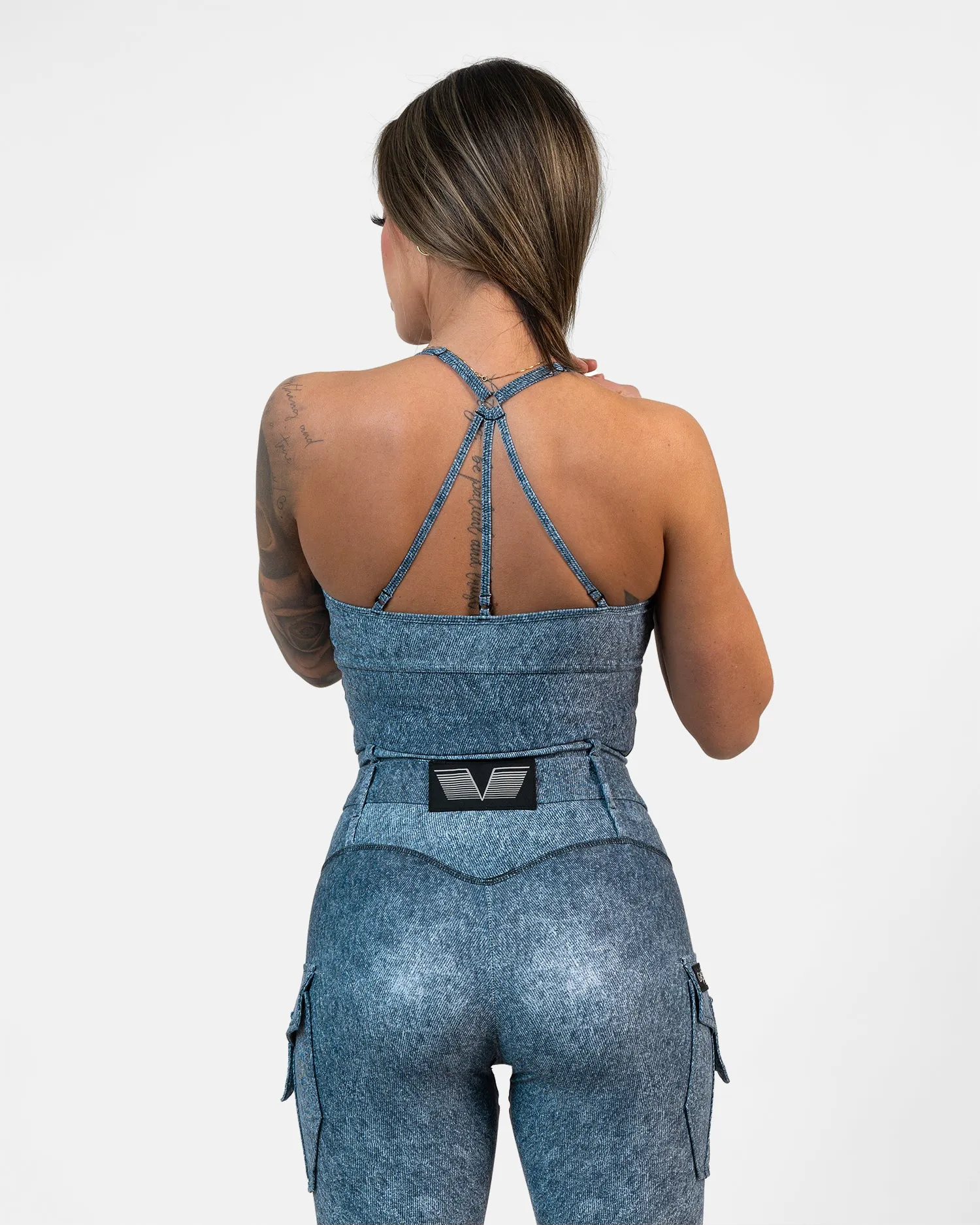 Cargo Top Denim Denim