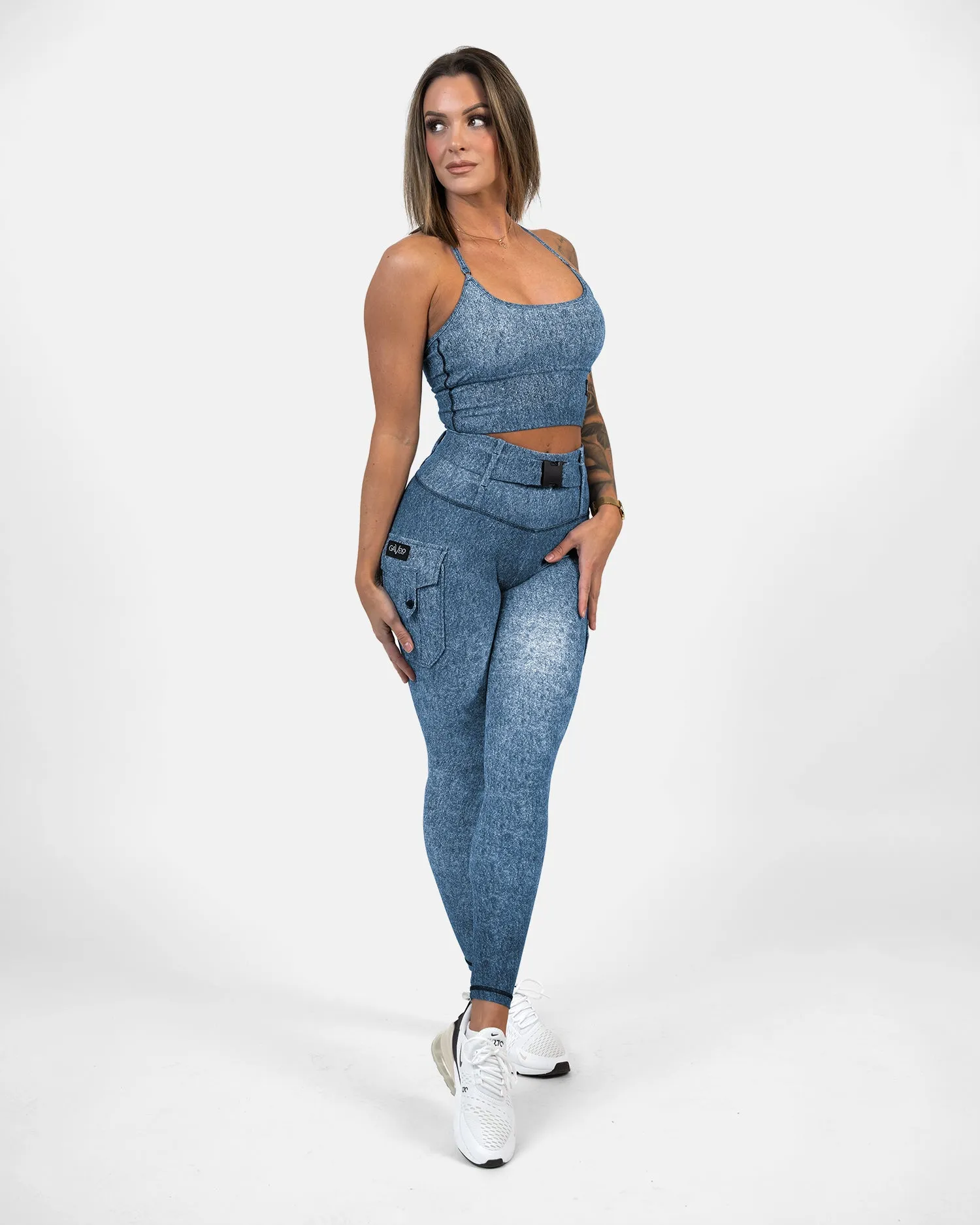 Cargo Top Denim Denim