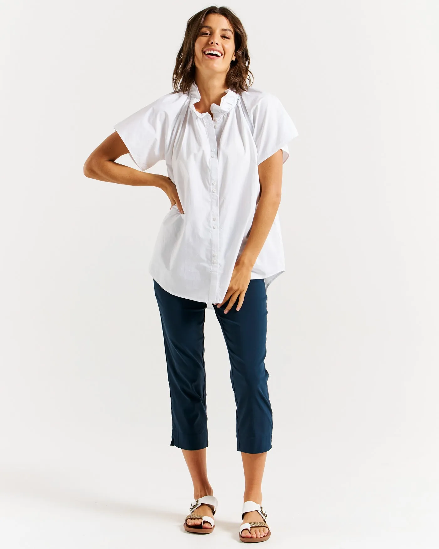 Caspian Blouse - White