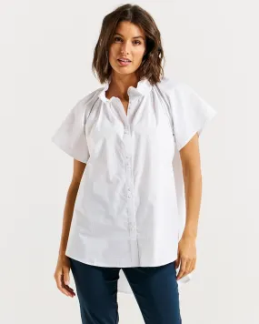 Caspian Blouse - White