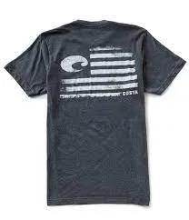 Costa Pride Short Sleeve Shirt Charcoal