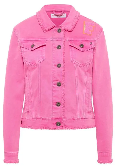 FRIEDA & FREDDIES Pink Denim Jacket
