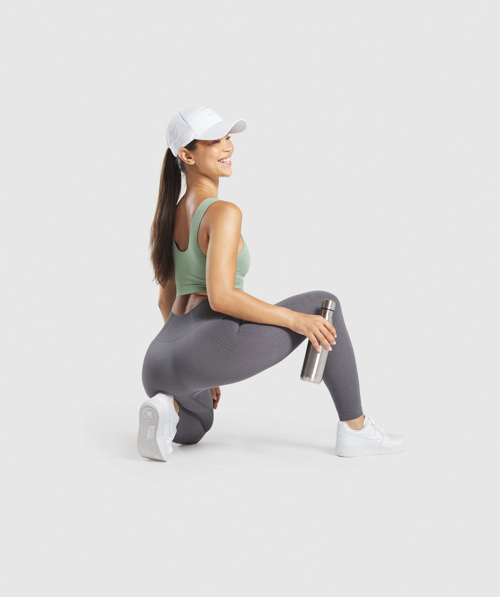 Gymshark Power Down Leggings - Charcoal