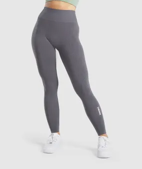 Gymshark Power Down Leggings - Charcoal