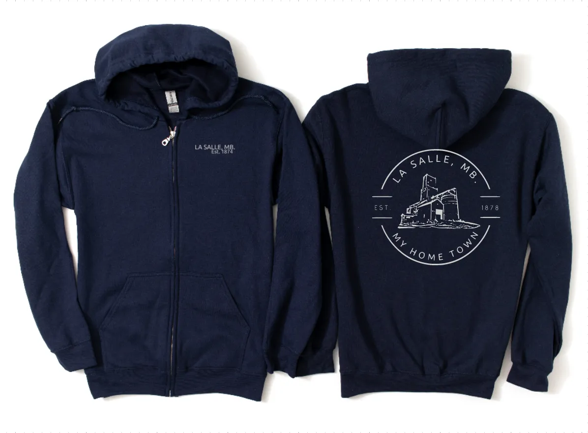 LA SALLE SILO - CozyZip Hoodies