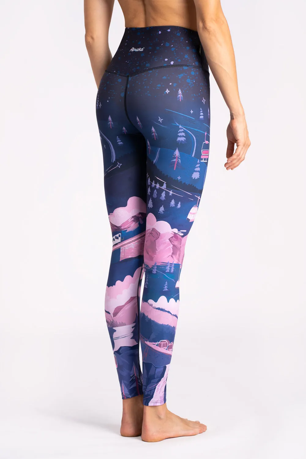 Leggings Cable Cars at Dawn