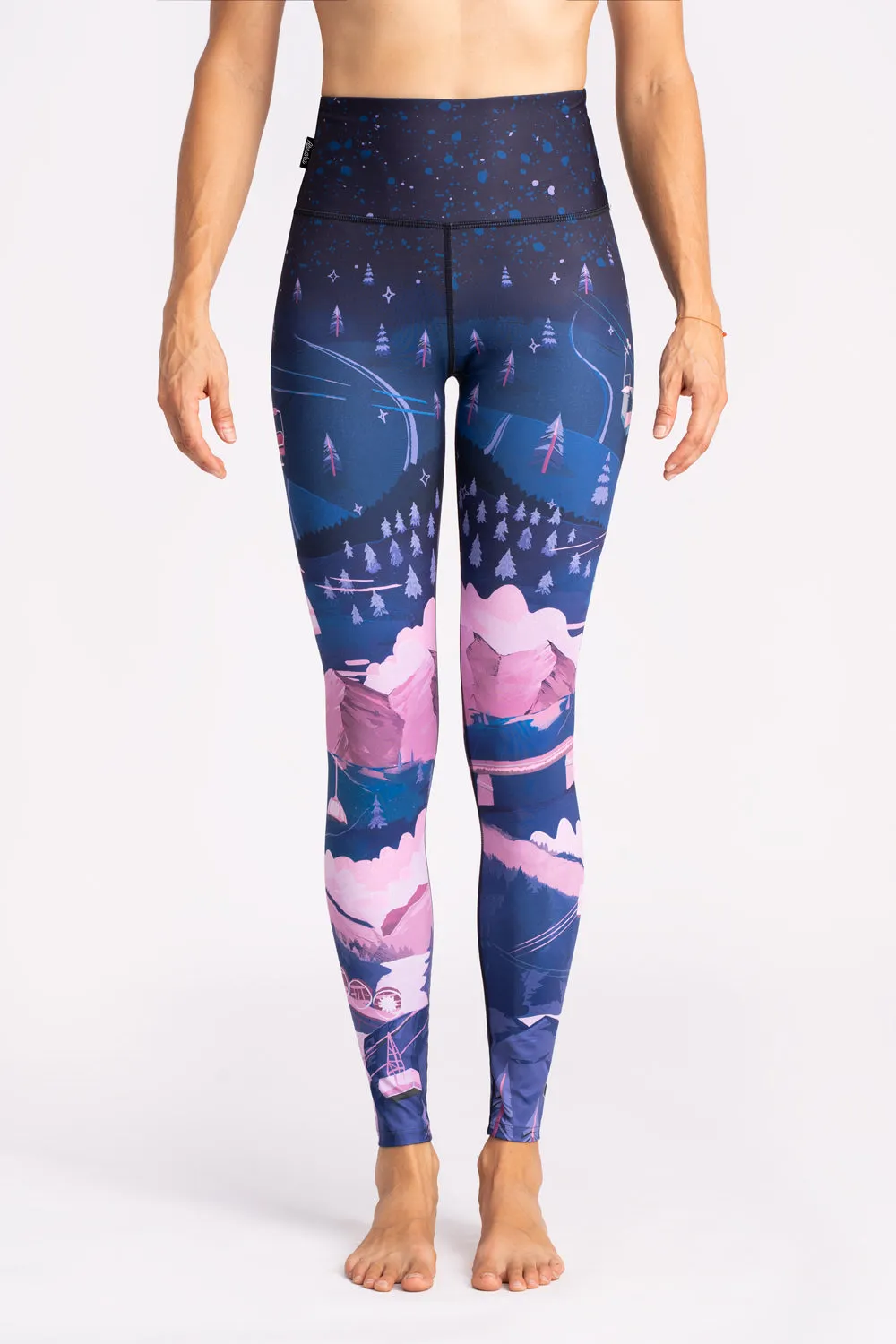 Leggings Cable Cars at Dawn