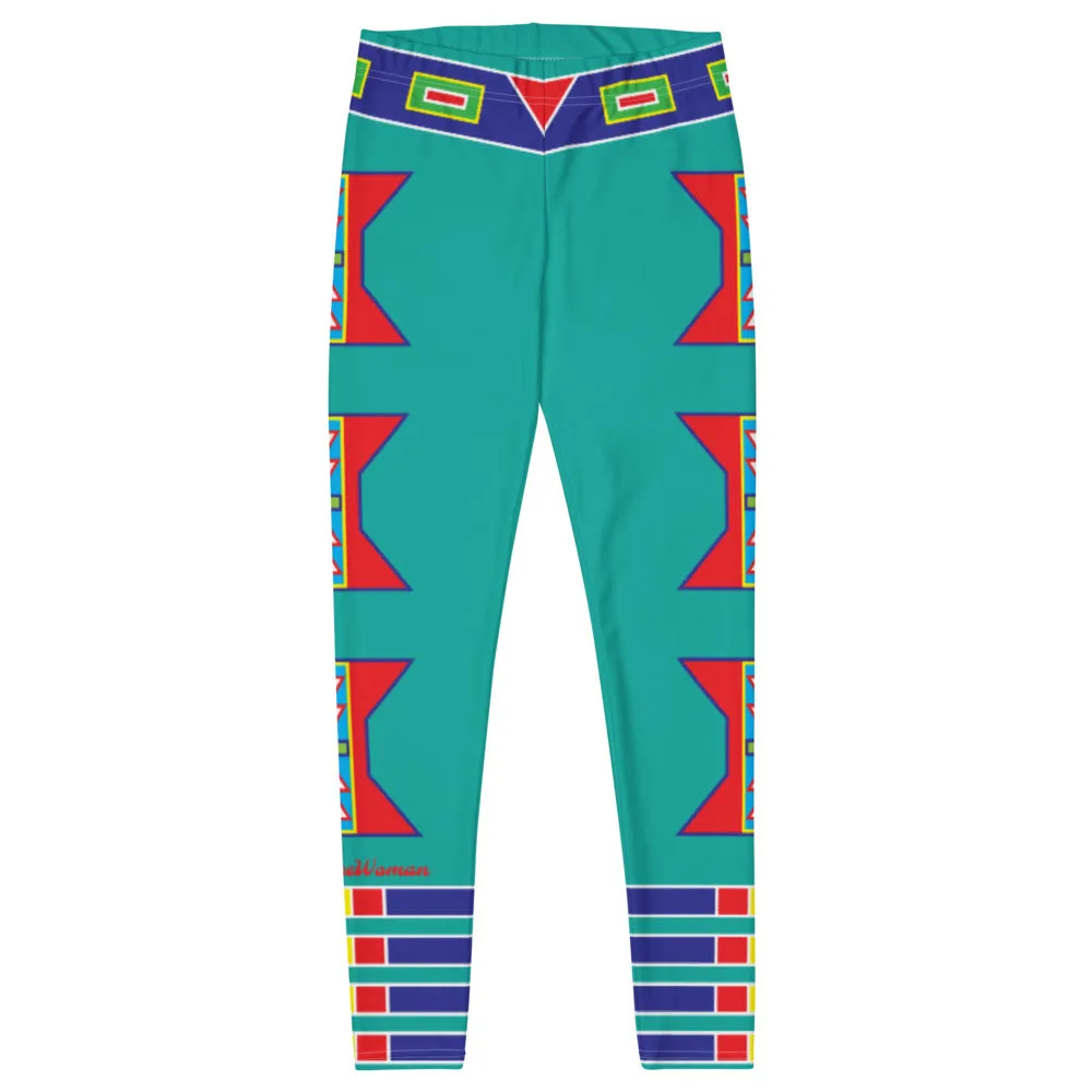 Live Turquoise Leggings