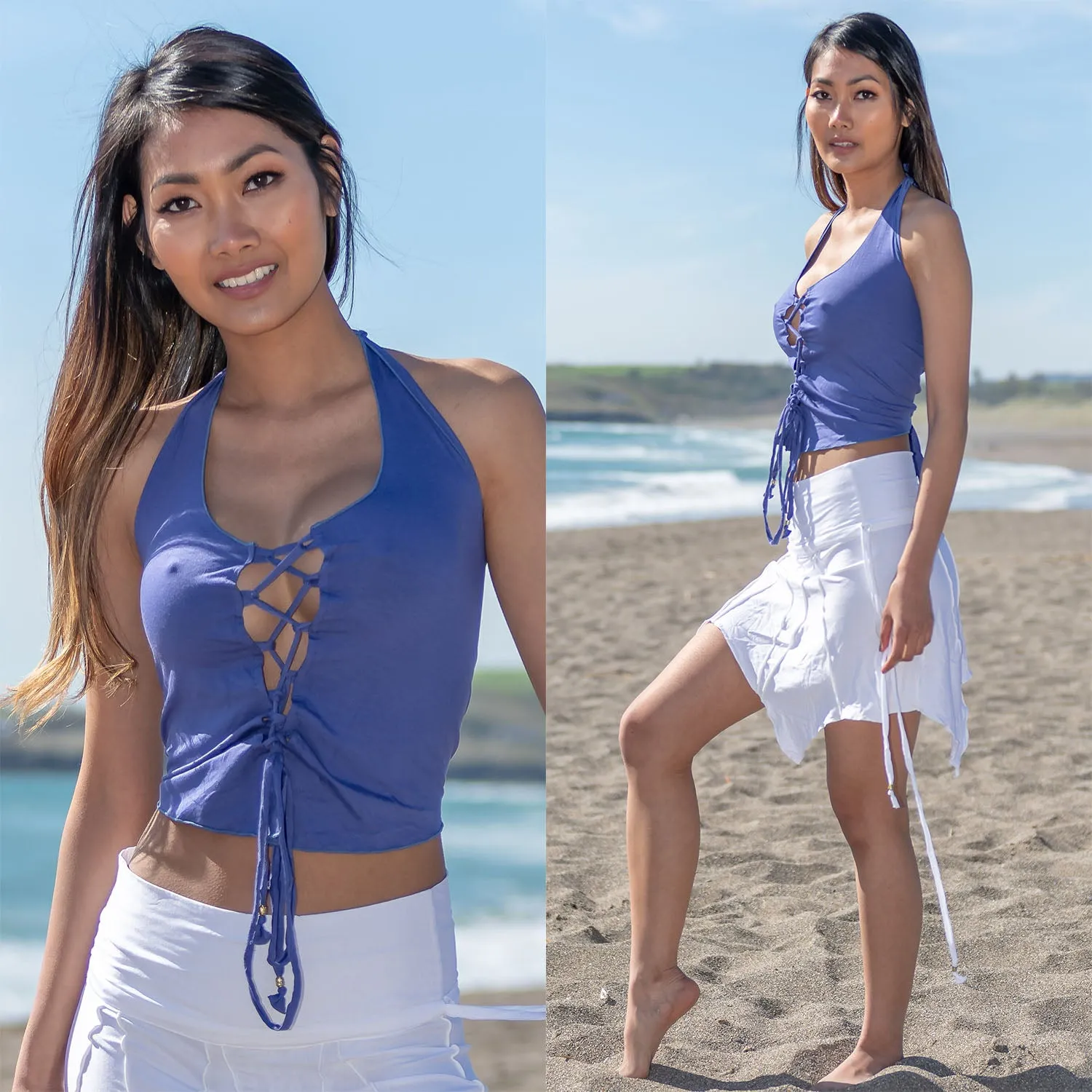 Sexy Lace-Up Top