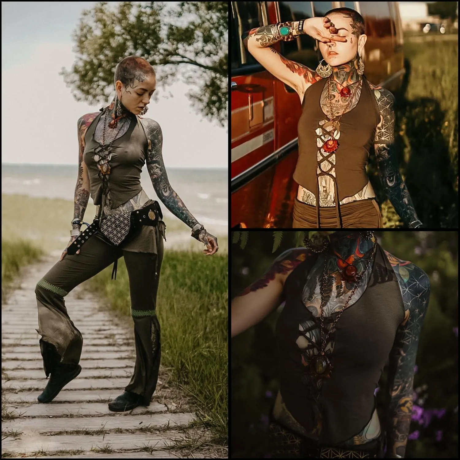 Sexy Lace-Up Top