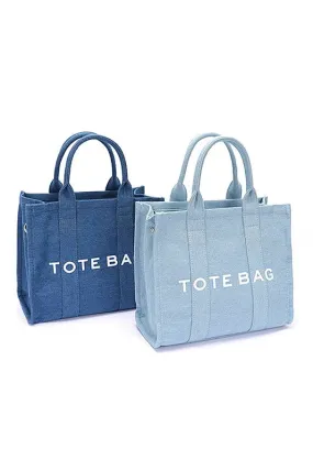 Still Trending-Denim The Tote Bag