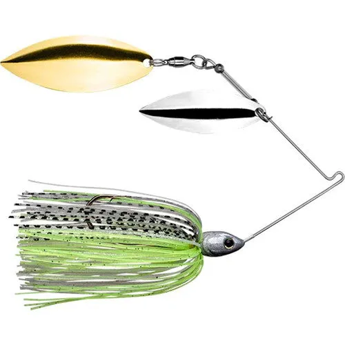 Strike King Tour Grade Spinnerbait 3/8oz Finesse Willow/Willow - Spot Remover